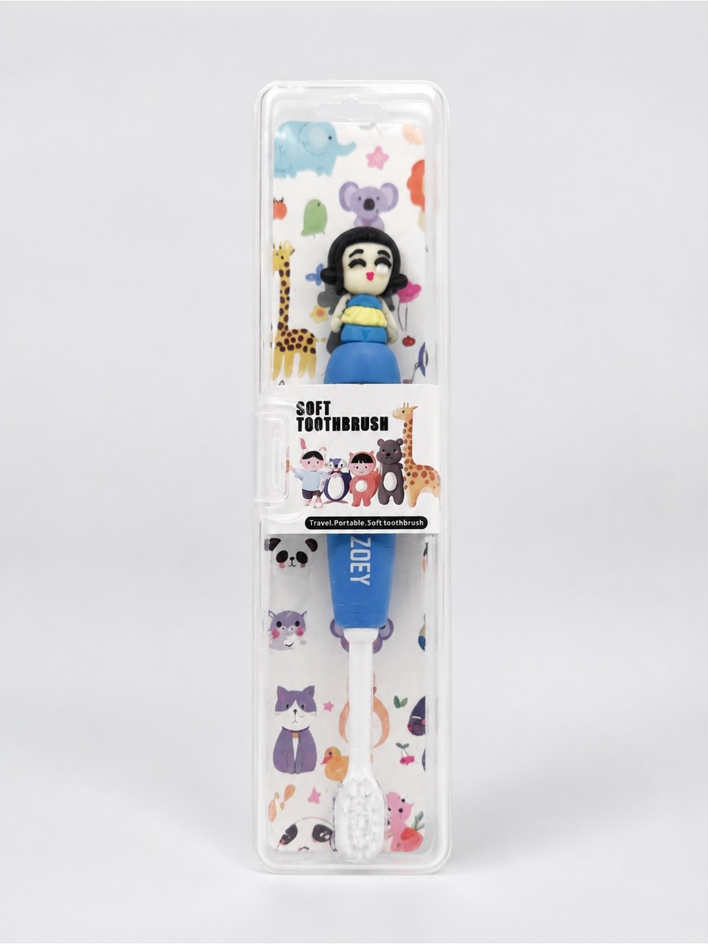 KPOP Zoey Travel Toothbrush with Protective Case